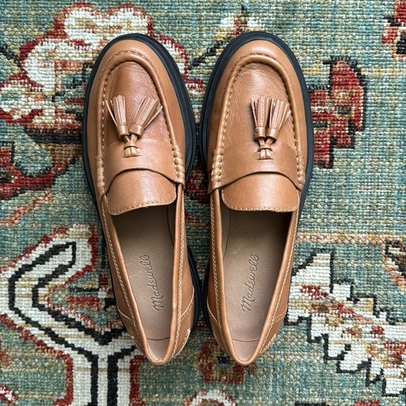 Madewell Brown Tassel Loafers - Picture 2 of 8